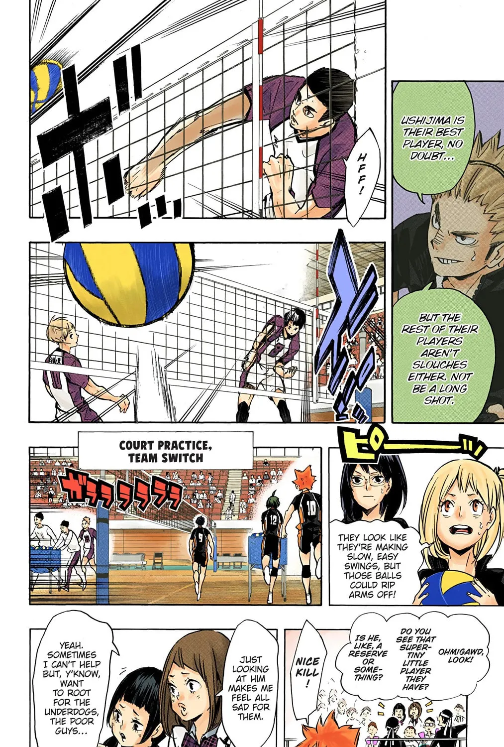 Read Haikyu!! (Official Colored) (Colored) chapter 150 image 30 on Lezhin