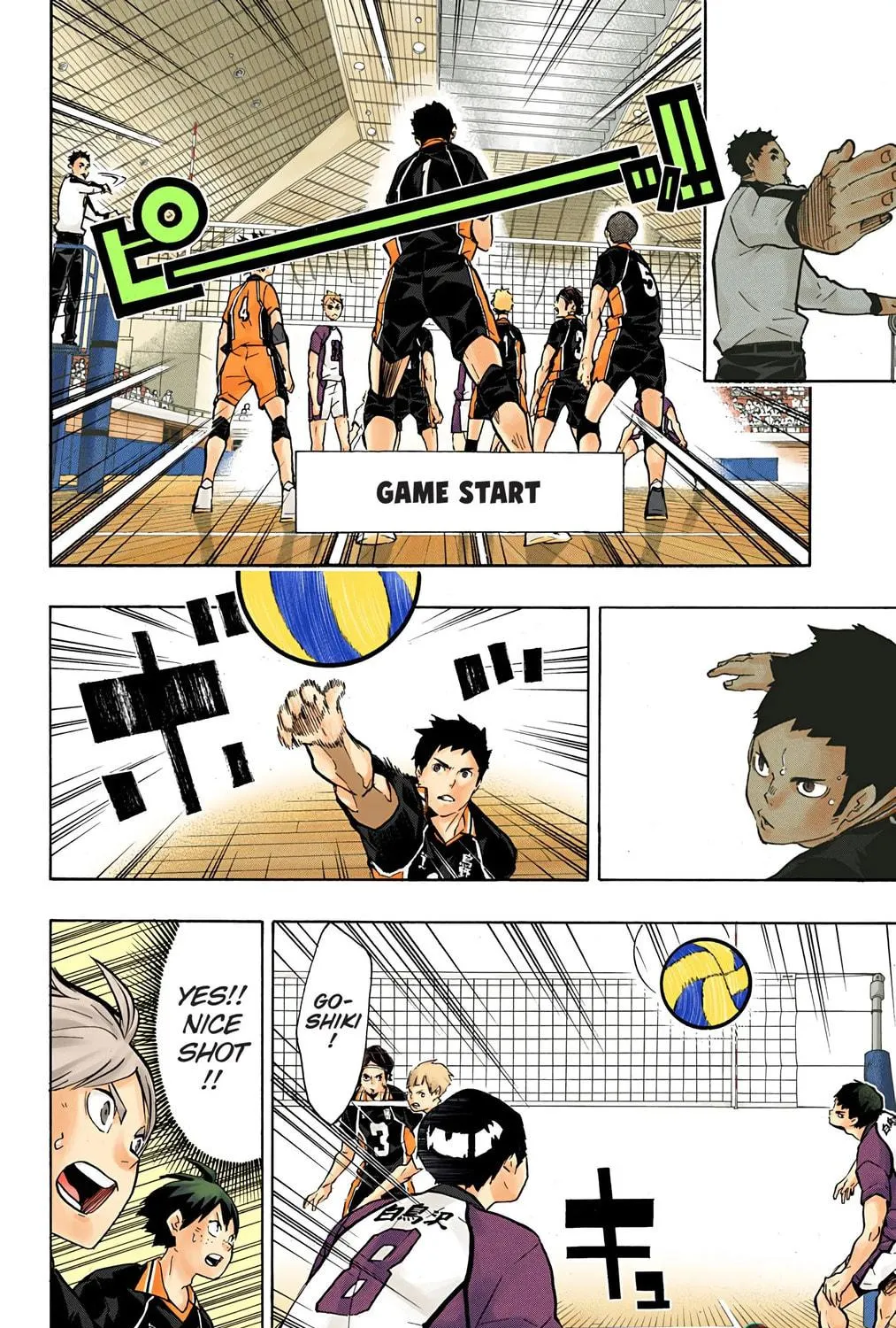 Read Haikyu!! (Official Colored) (Colored) chapter 151 image 16 on Lezhin