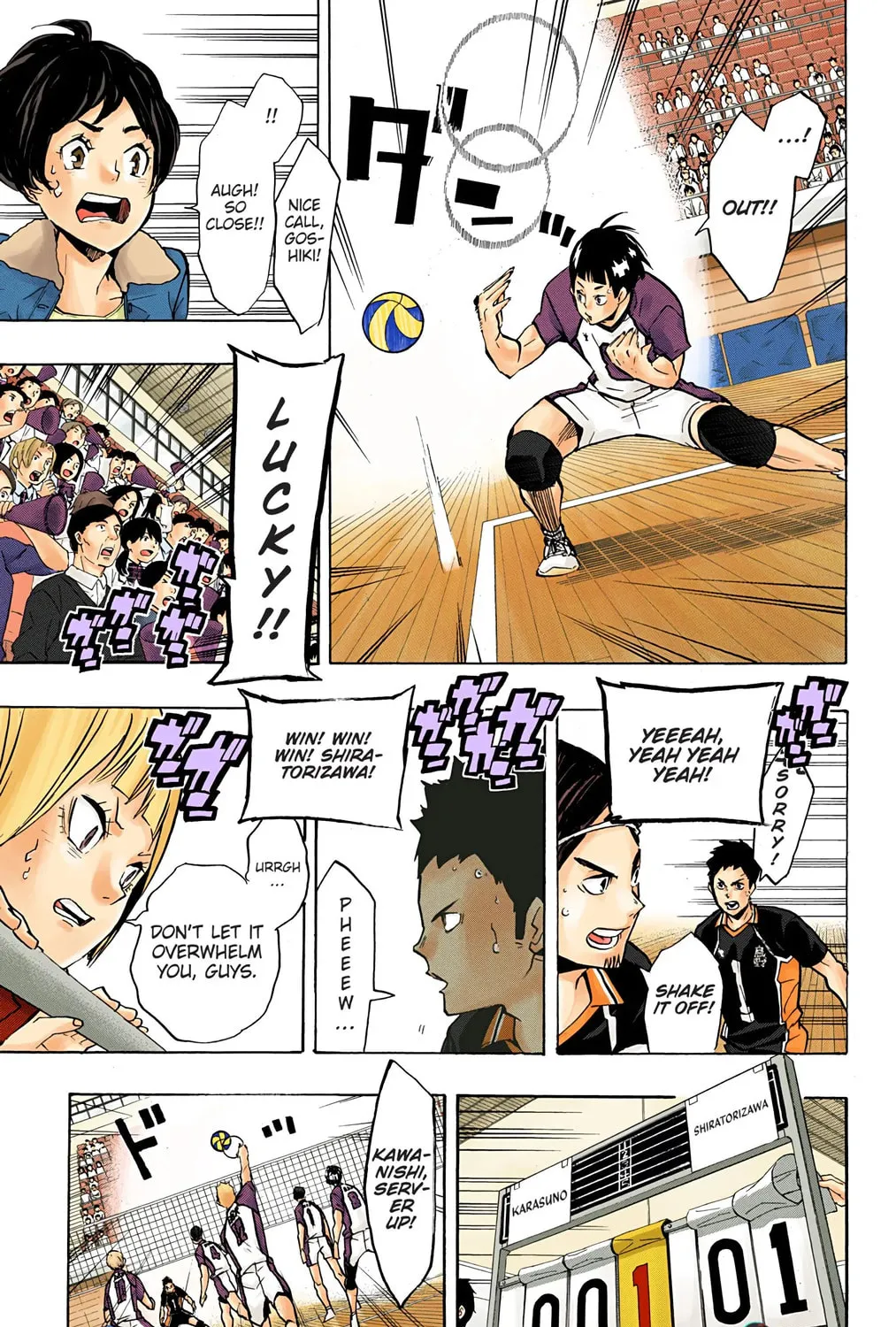 Read Haikyu!! (Official Colored) (Colored) chapter 151 image 18 on Lezhin