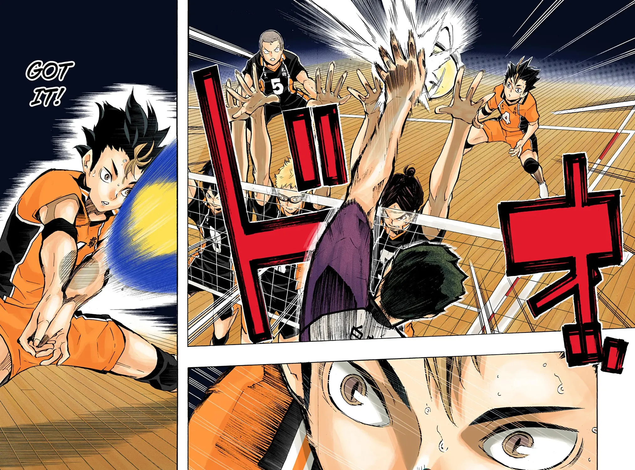 Read Haikyu!! (Official Colored) (Colored) chapter 151 image 28 on Lezhin