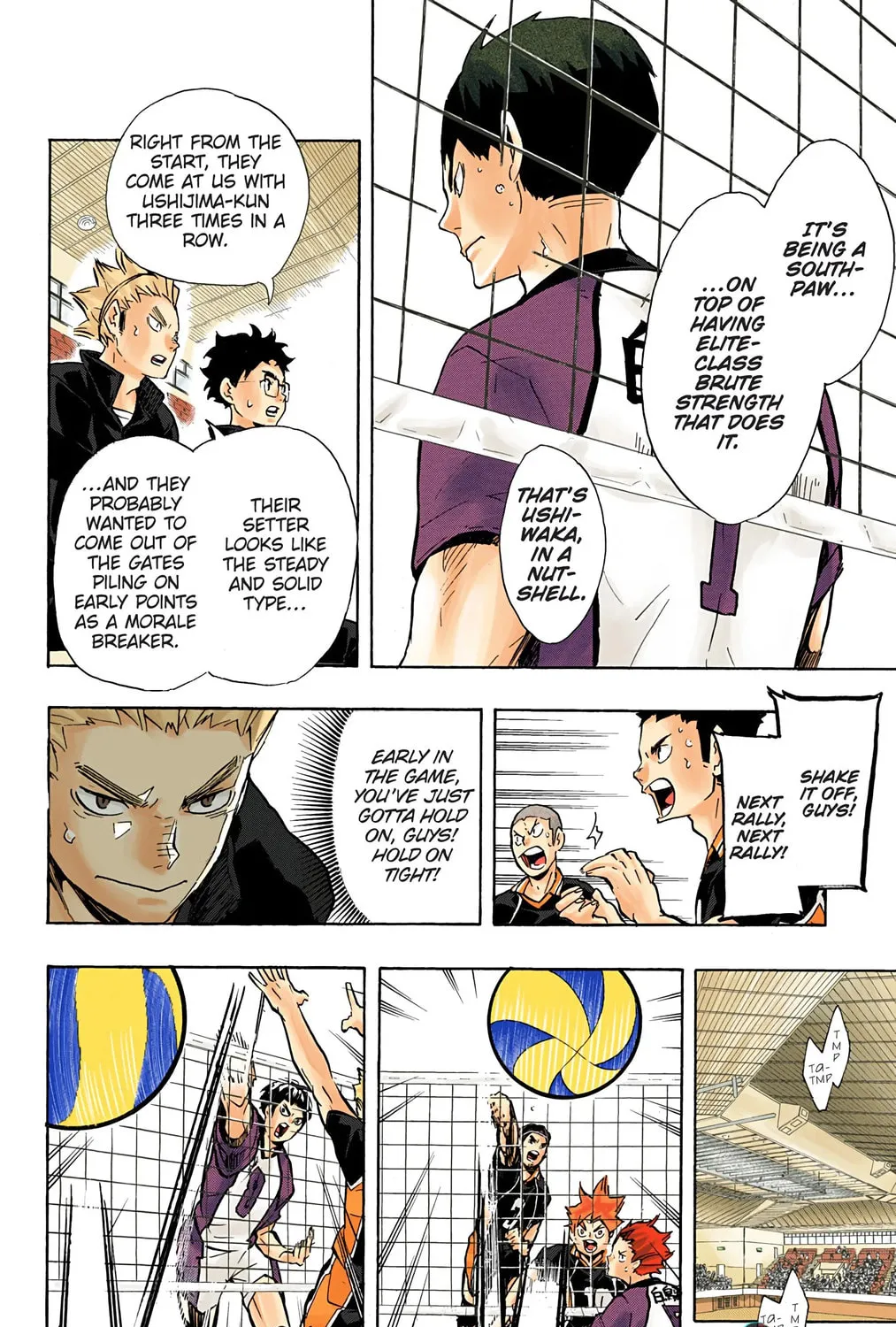 Read Haikyu!! (Official Colored) (Colored) chapter 152 image 14 on Lezhin