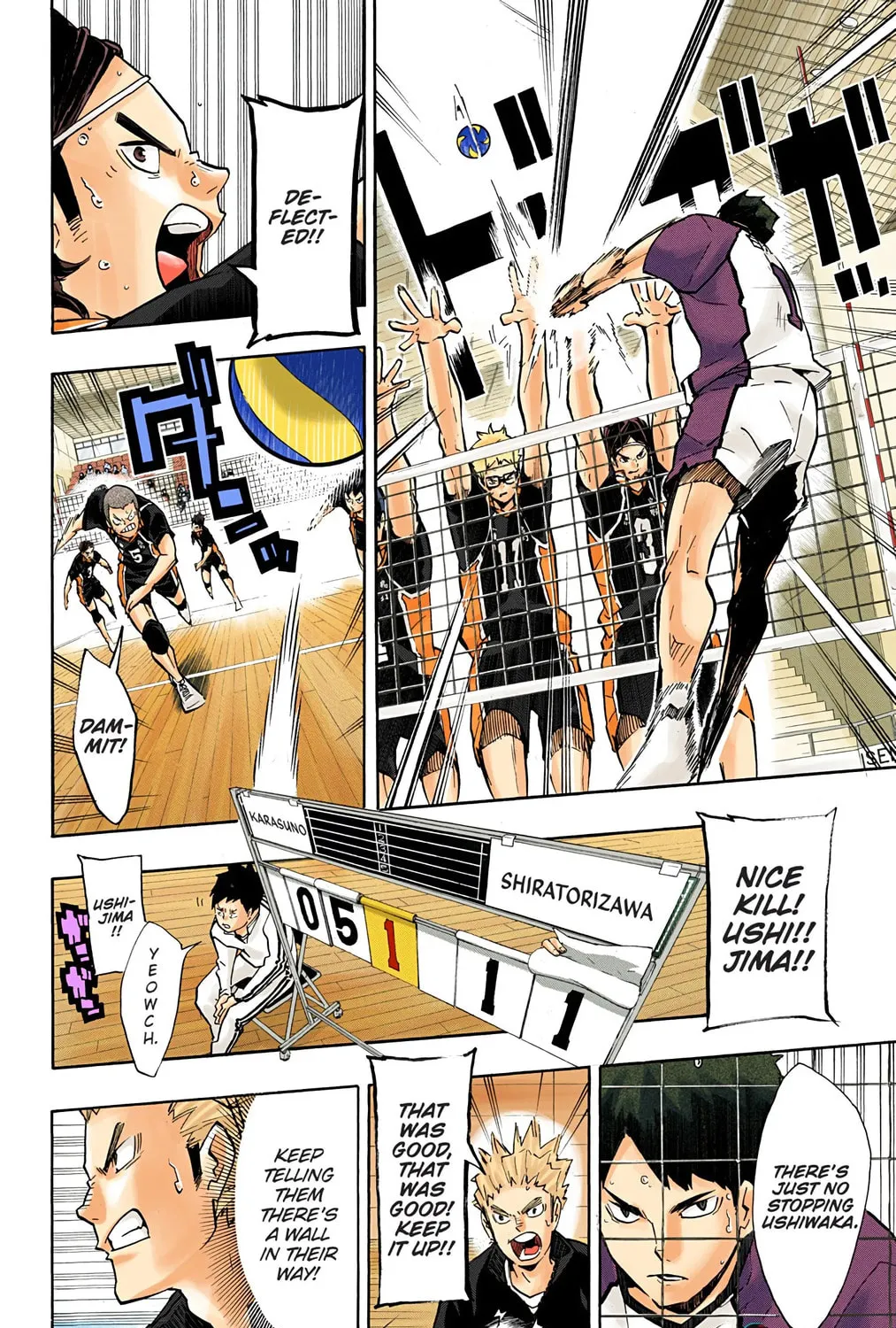 Read Haikyu!! (Official Colored) (Colored) chapter 152 image 18 on Lezhin
