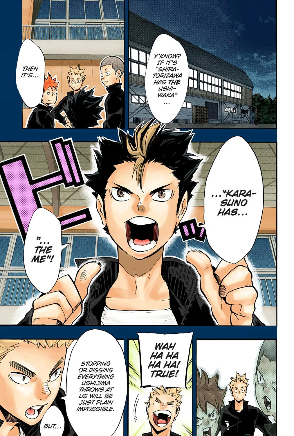 Read Haikyu!! (Official Colored) (Colored) chapter 152 image 20 on Lezhin