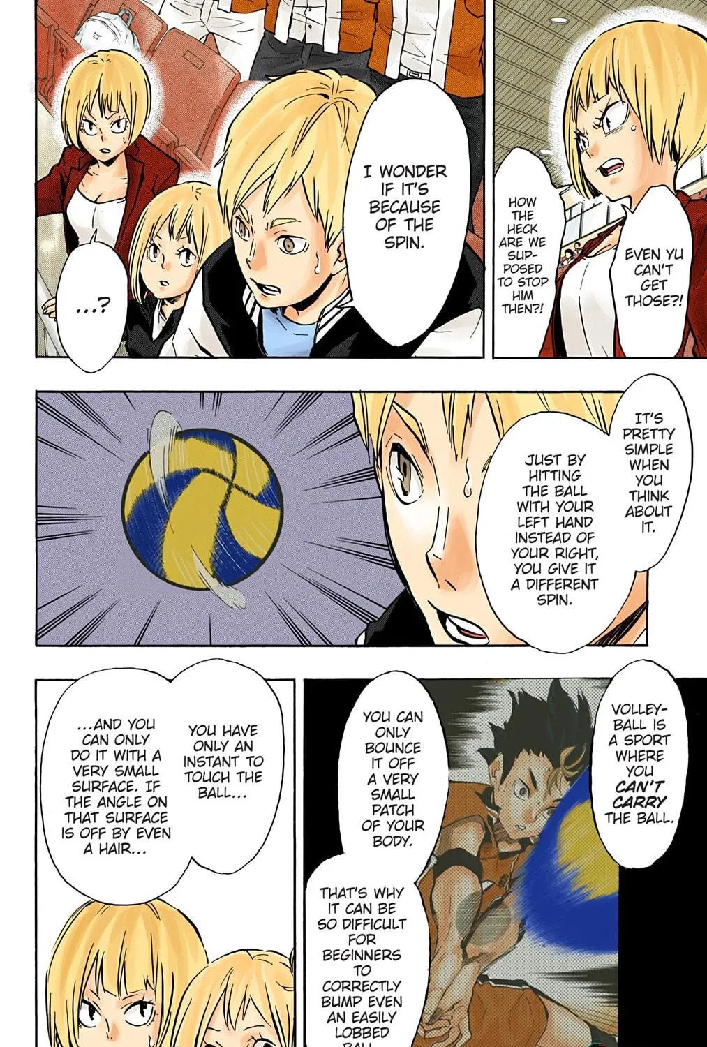 Read Haikyu!! (Official Colored) (Colored) chapter 152 image 28 on Lezhin