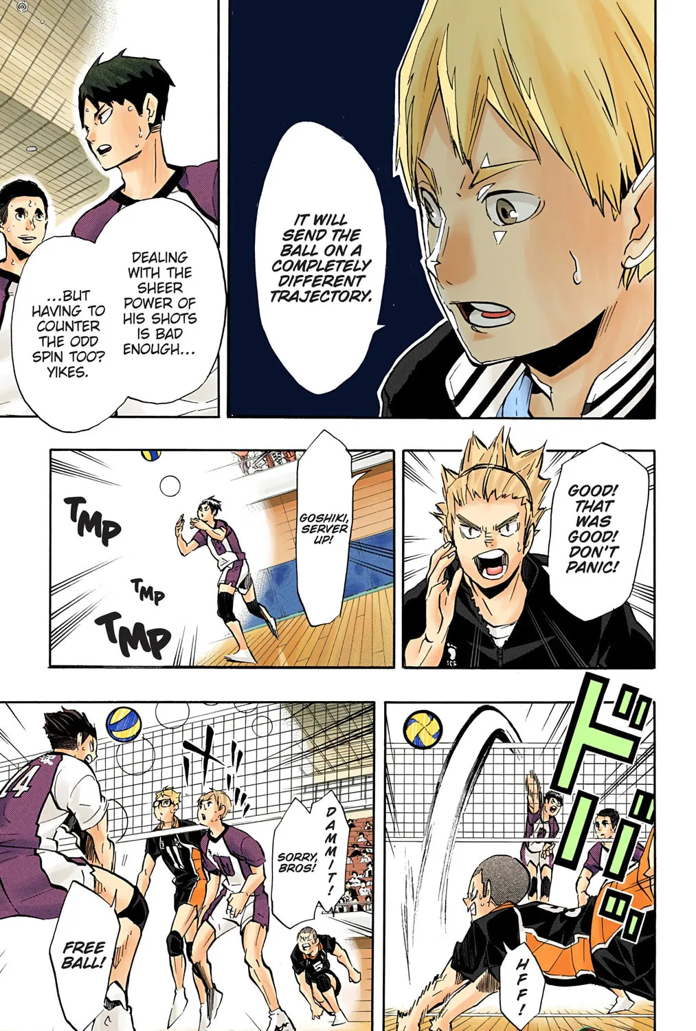Read Haikyu!! (Official Colored) (Colored) chapter 152 image 30 on Lezhin