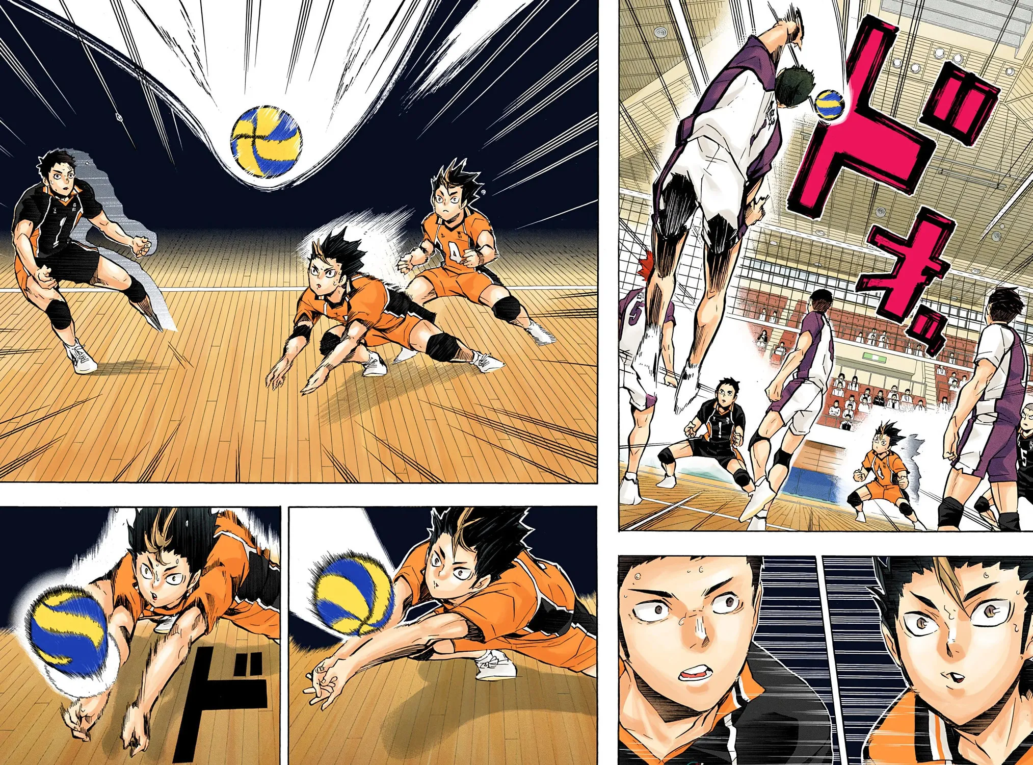 Read Haikyu!! (Official Colored) (Colored) chapter 153 image 28 on Lezhin