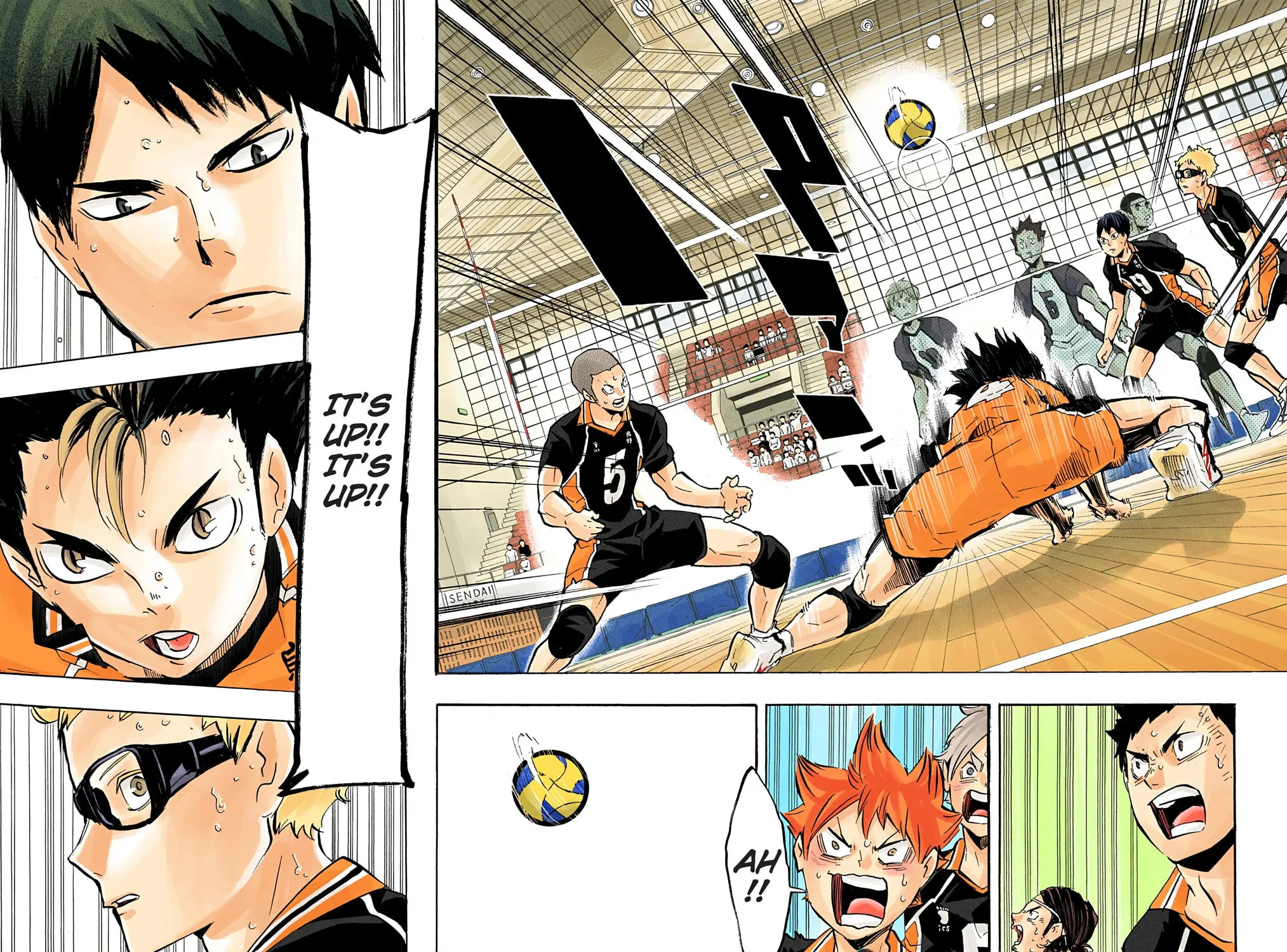 Read Haikyu!! (Official Colored) (Colored) chapter 153 image 30 on Lezhin