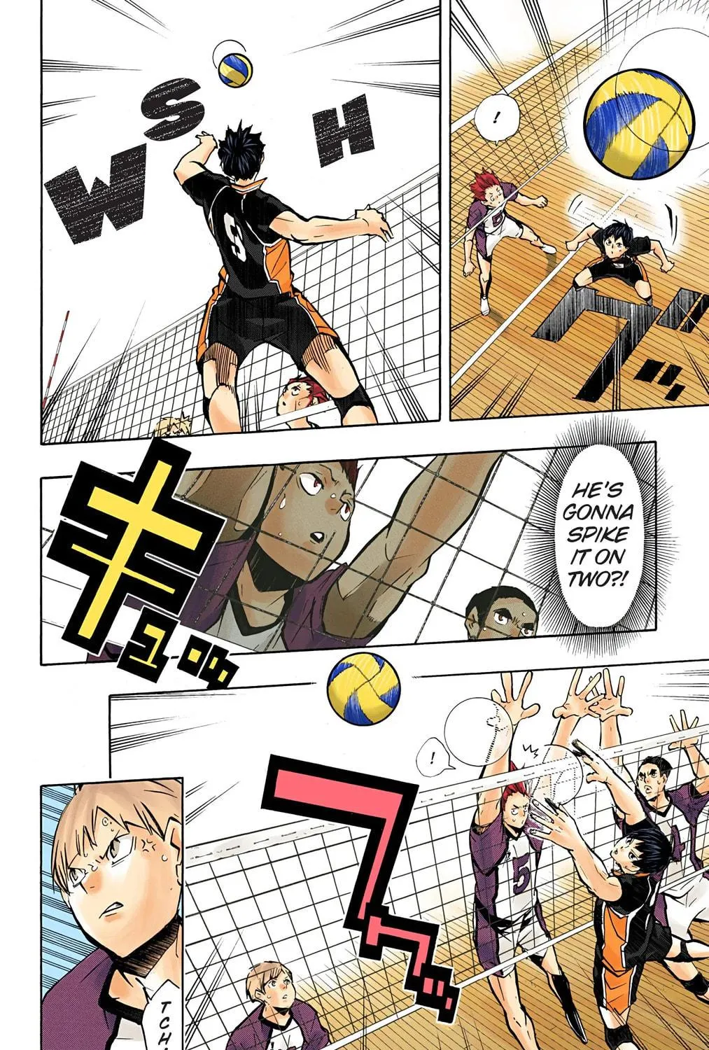 Read Haikyu!! (Official Colored) (Colored) chapter 154 image 16 on Lezhin