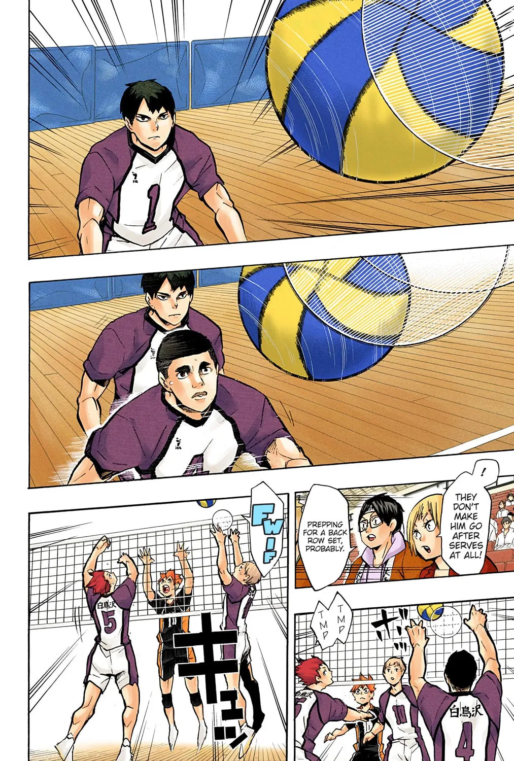 Read Haikyu!! (Official Colored) (Colored) chapter 154 image 24 on Lezhin