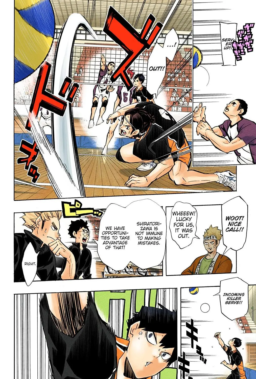 Read Haikyu!! (Official Colored) (Colored) chapter 154 image 28 on Lezhin