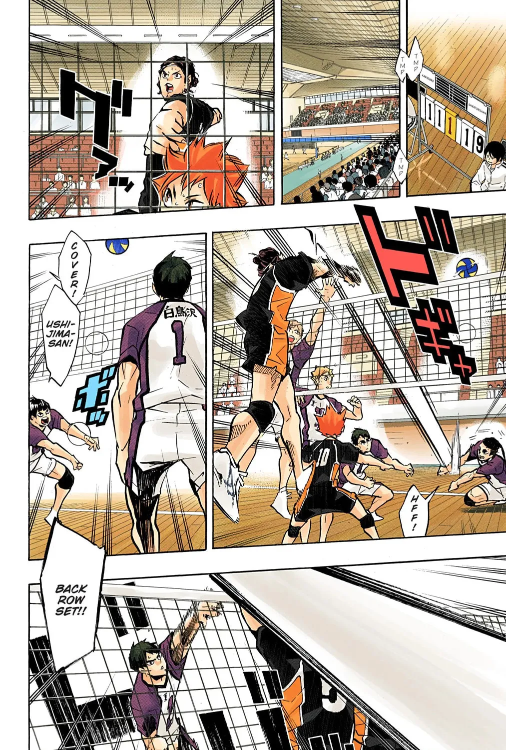 Read Haikyu!! (Official Colored) (Colored) chapter 154 image 36 on Lezhin