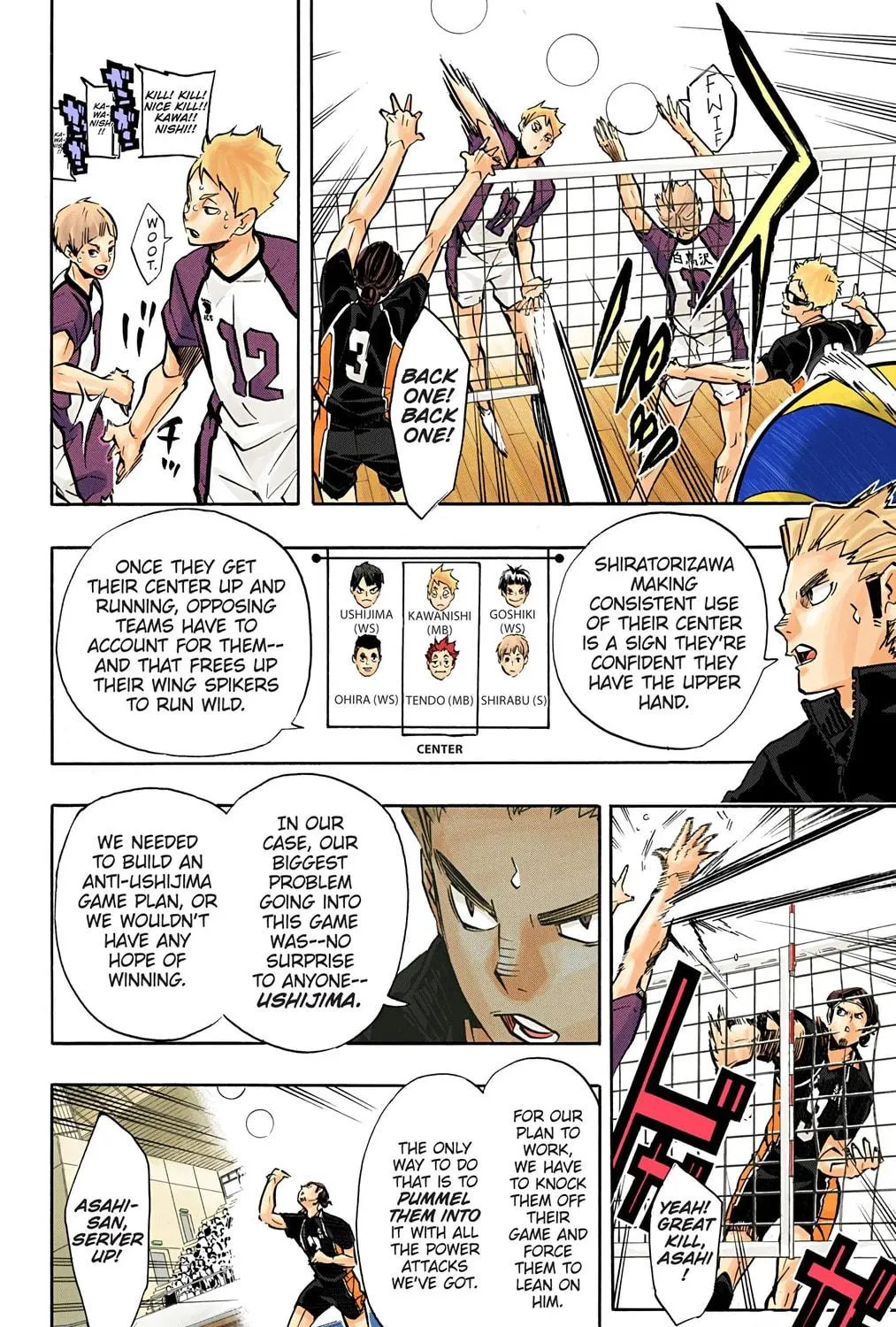 Read Haikyu!! (Official Colored) (Colored) chapter 155 image 22 on Lezhin