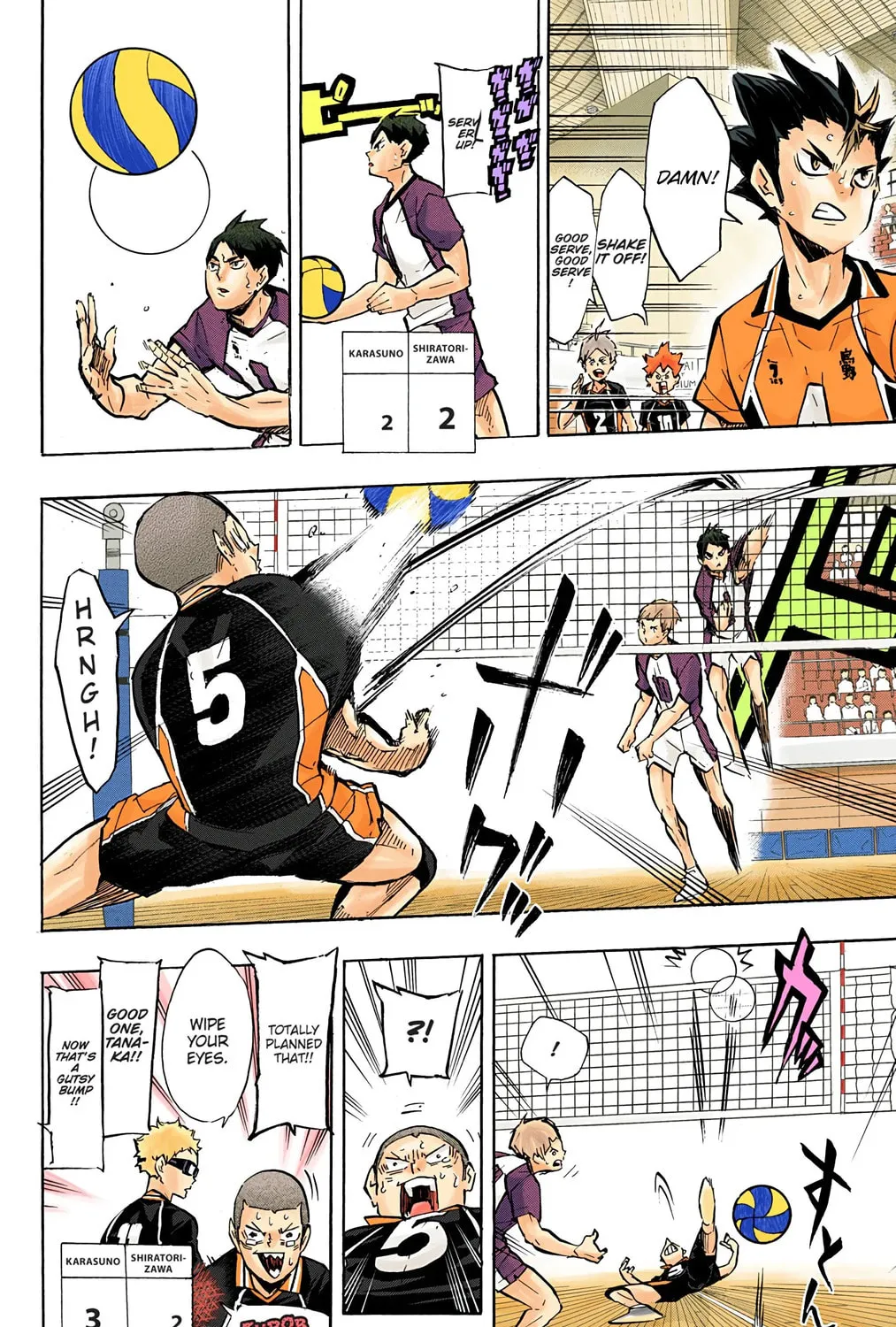 Read Haikyu!! (Official Colored) (Colored) chapter 155 image 26 on Lezhin