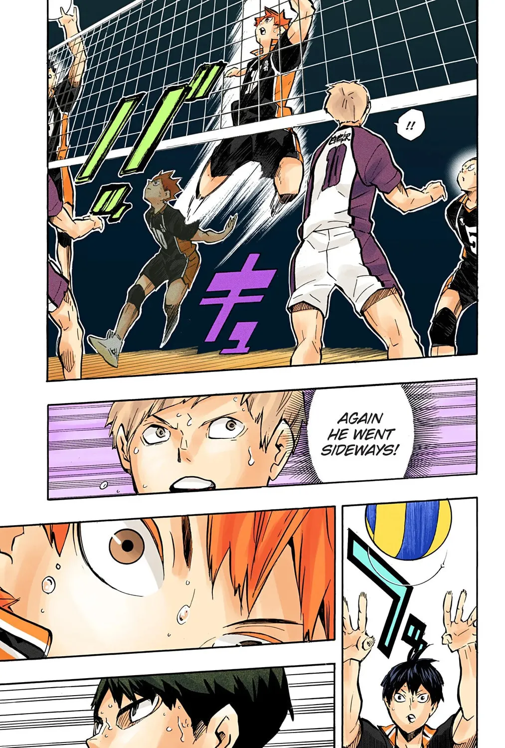 Read Haikyu!! (Official Colored) (Colored) chapter 155 image 32 on Lezhin