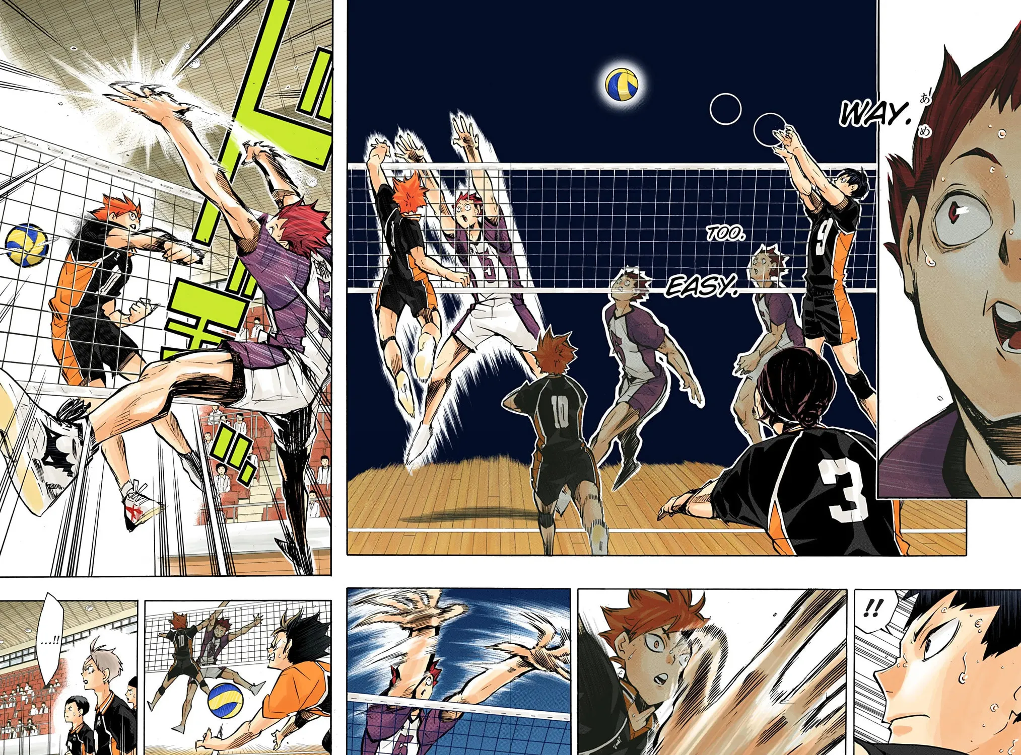 Read Haikyu!! (Official Colored) (Colored) chapter 156 image 12 on Lezhin