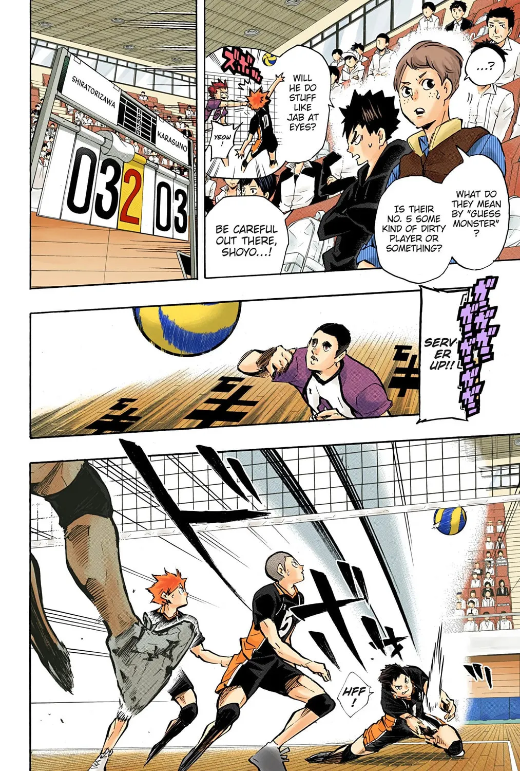 Read Haikyu!! (Official Colored) (Colored) chapter 156 image 2 on Lezhin