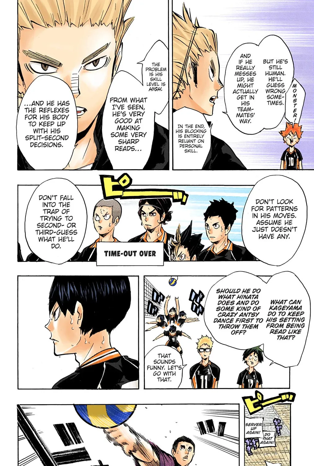 Read Haikyu!! (Official Colored) (Colored) chapter 156 image 24 on Lezhin