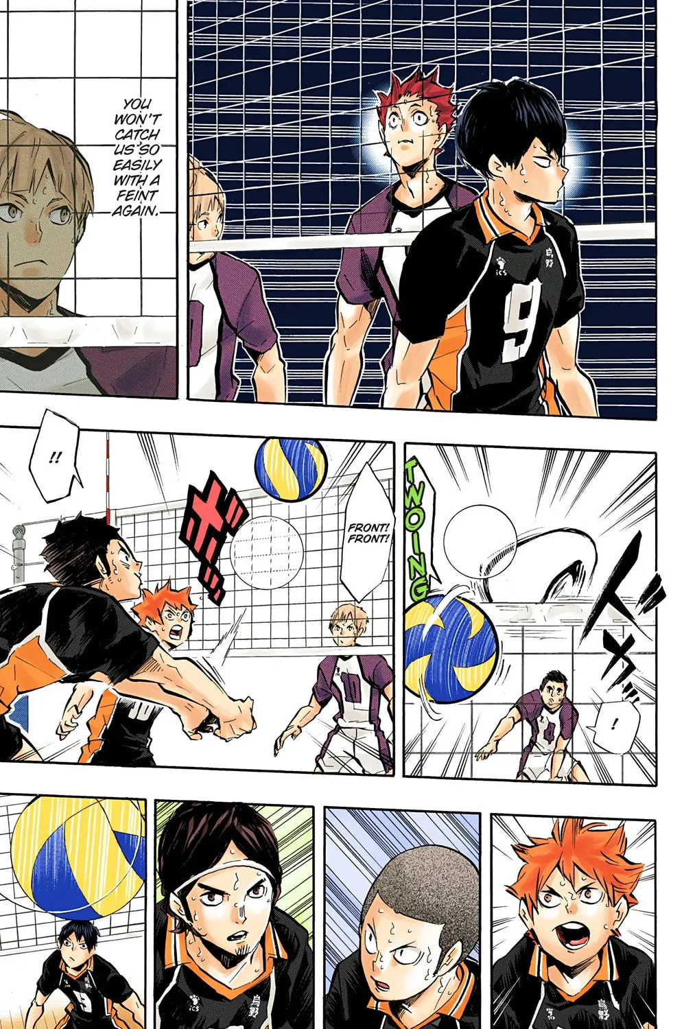 Read Haikyu!! (Official Colored) (Colored) chapter 156 image 26 on Lezhin