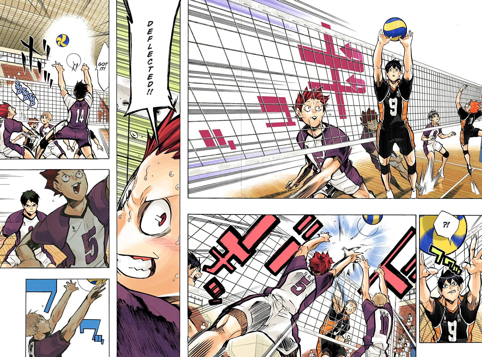 Read Haikyu!! (Official Colored) (Colored) chapter 157 image 10 on Lezhin