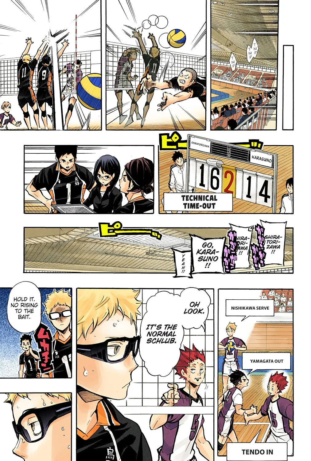 Read Haikyu!! (Official Colored) (Colored) chapter 157 image 20 on Lezhin