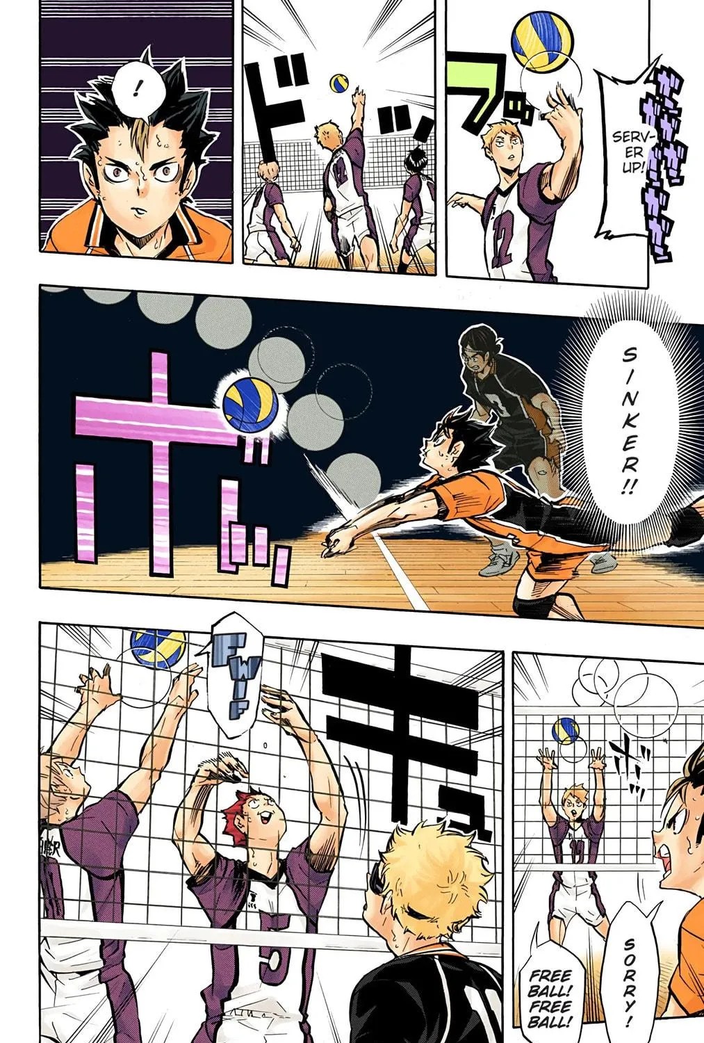 Read Haikyu!! (Official Colored) (Colored) chapter 157 image 22 on Lezhin
