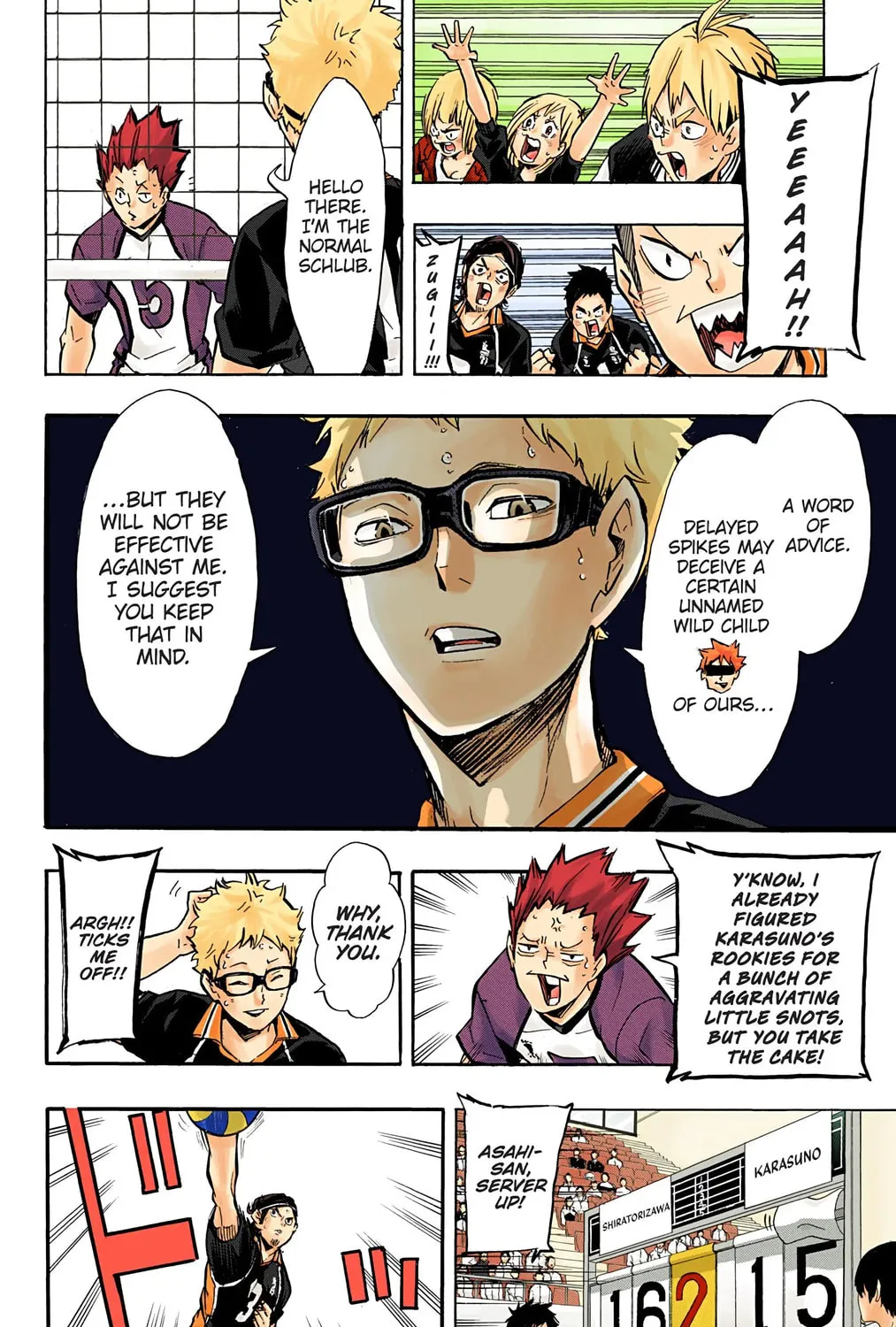 Read Haikyu!! (Official Colored) (Colored) chapter 157 image 26 on Lezhin