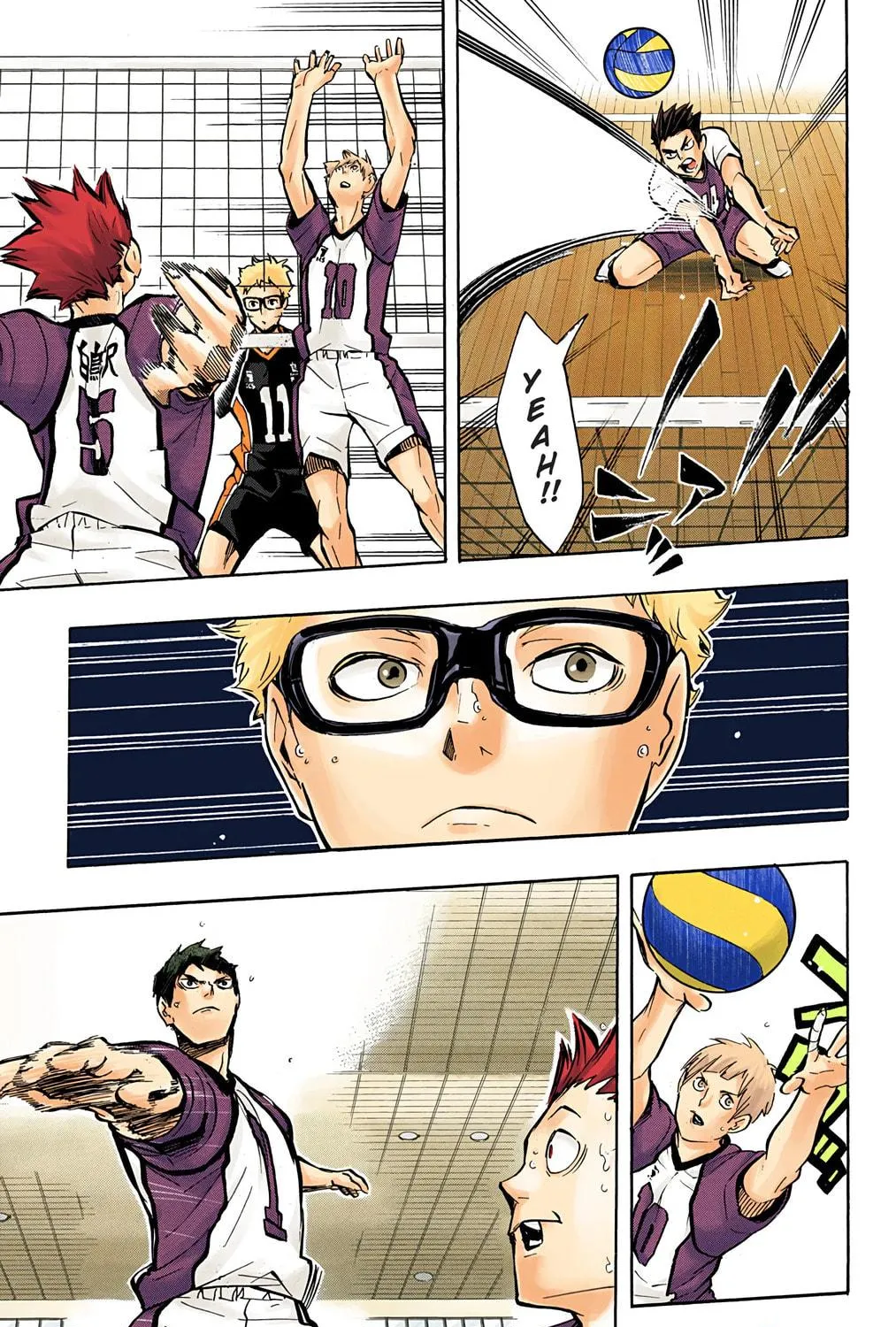 Read Haikyu!! (Official Colored) (Colored) chapter 157 image 28 on Lezhin