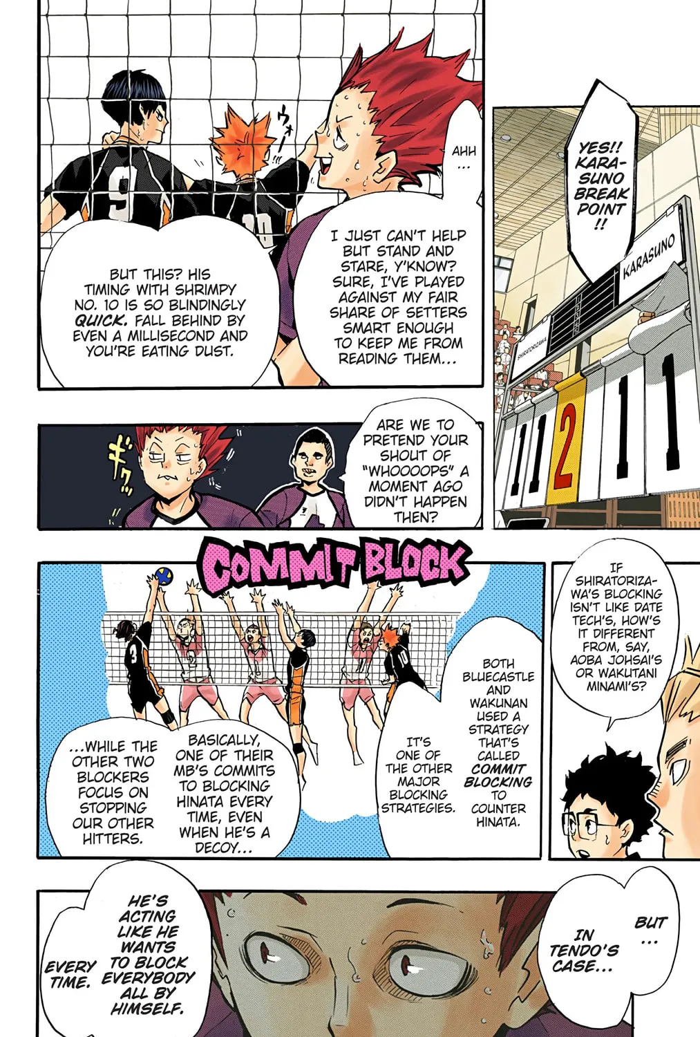 Read Haikyu!! (Official Colored) (Colored) chapter 157 image 6 on Lezhin