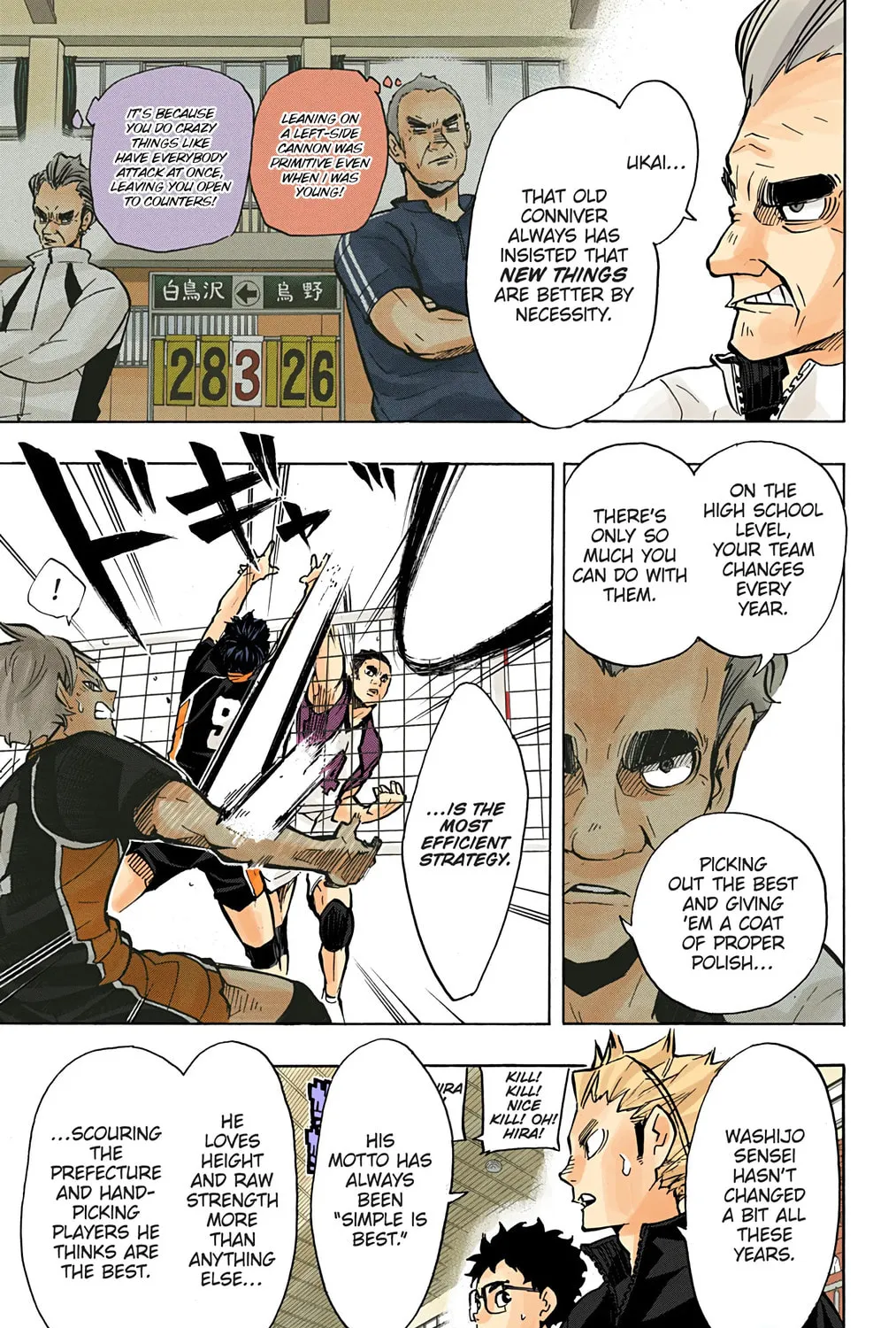 Read Haikyu!! (Official Colored) (Colored) chapter 158 image 20 on Lezhin