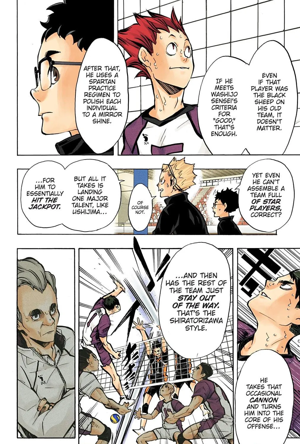 Read Haikyu!! (Official Colored) (Colored) chapter 158 image 22 on Lezhin