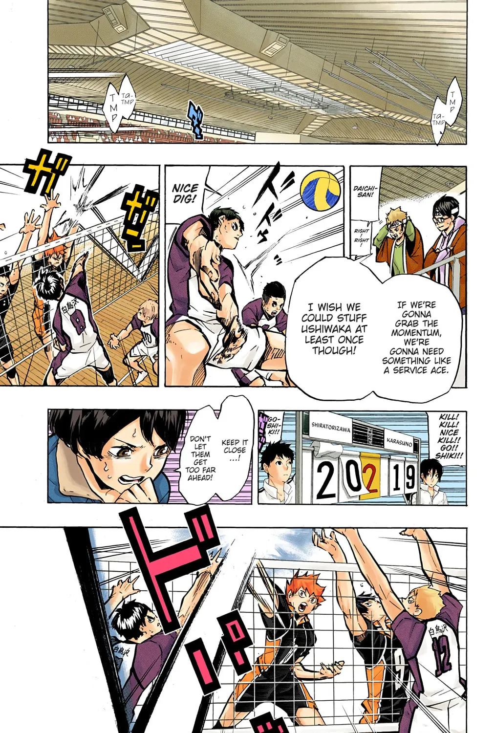 Read Haikyu!! (Official Colored) (Colored) chapter 158 image 24 on Lezhin