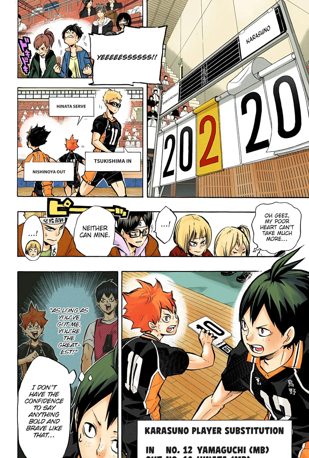 Read Haikyu!! (Official Colored) (Colored) chapter 158 image 26 on Lezhin