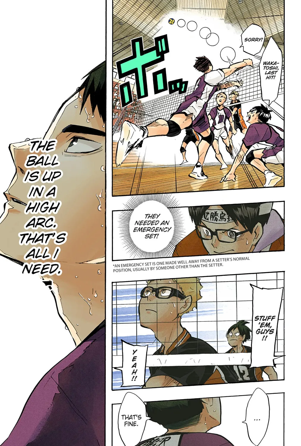 Read Haikyu!! (Official Colored) (Colored) chapter 158 image 32 on Lezhin