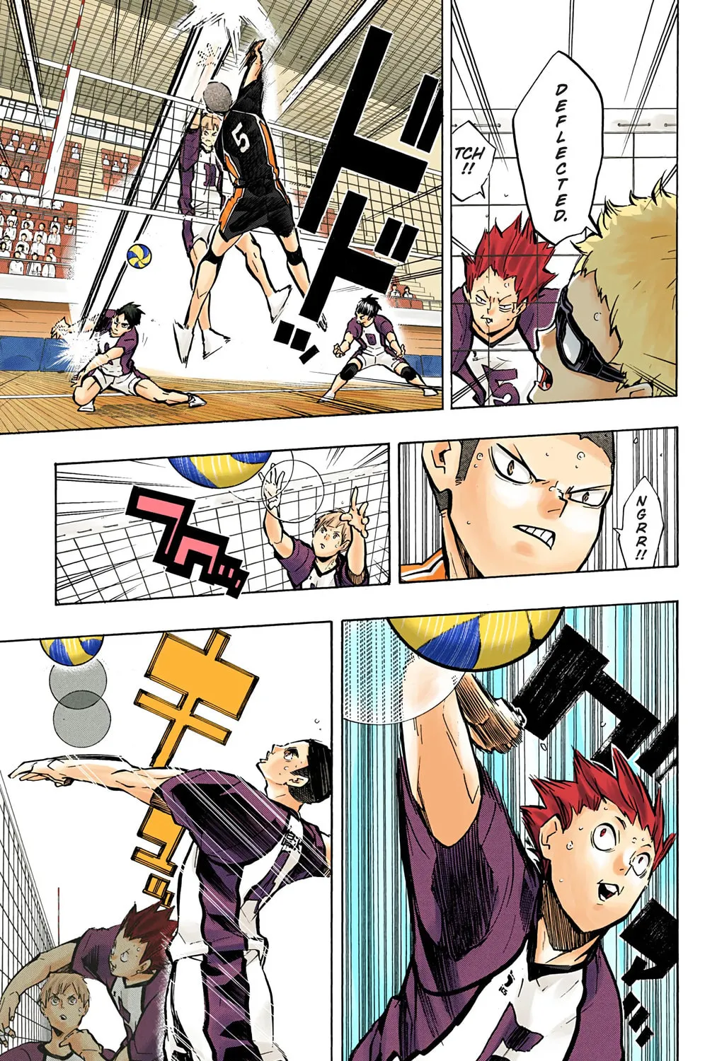 Read Haikyu!! (Official Colored) (Colored) chapter 158 image 8 on Lezhin