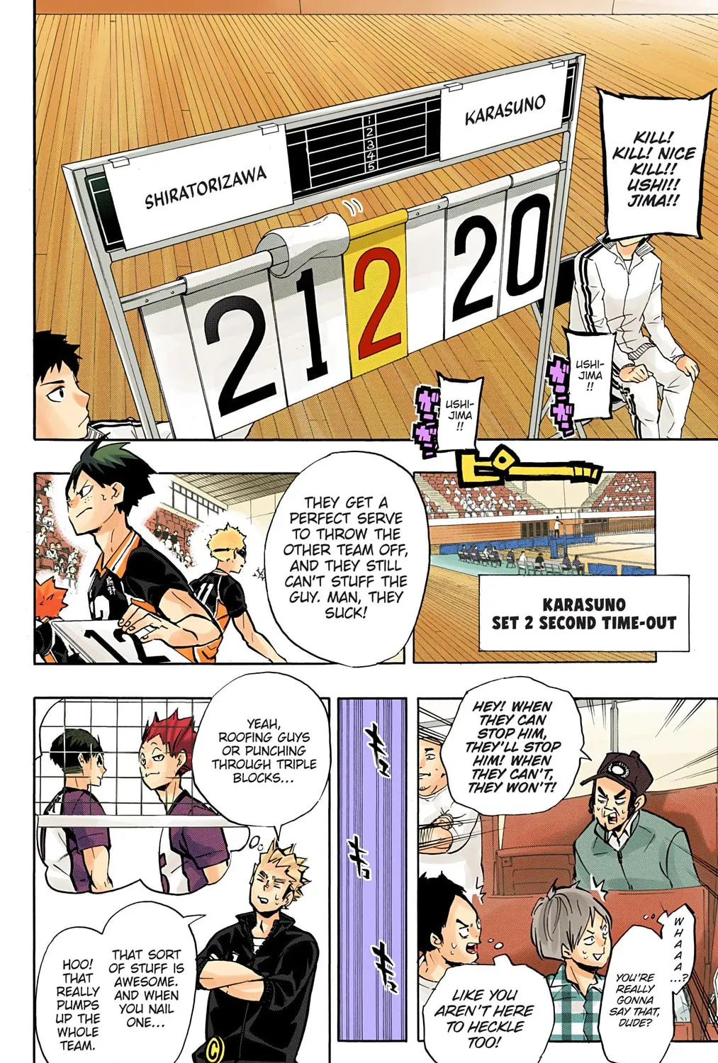 Read Haikyu!! (Official Colored) (Colored) chapter 159 image 2 on Lezhin