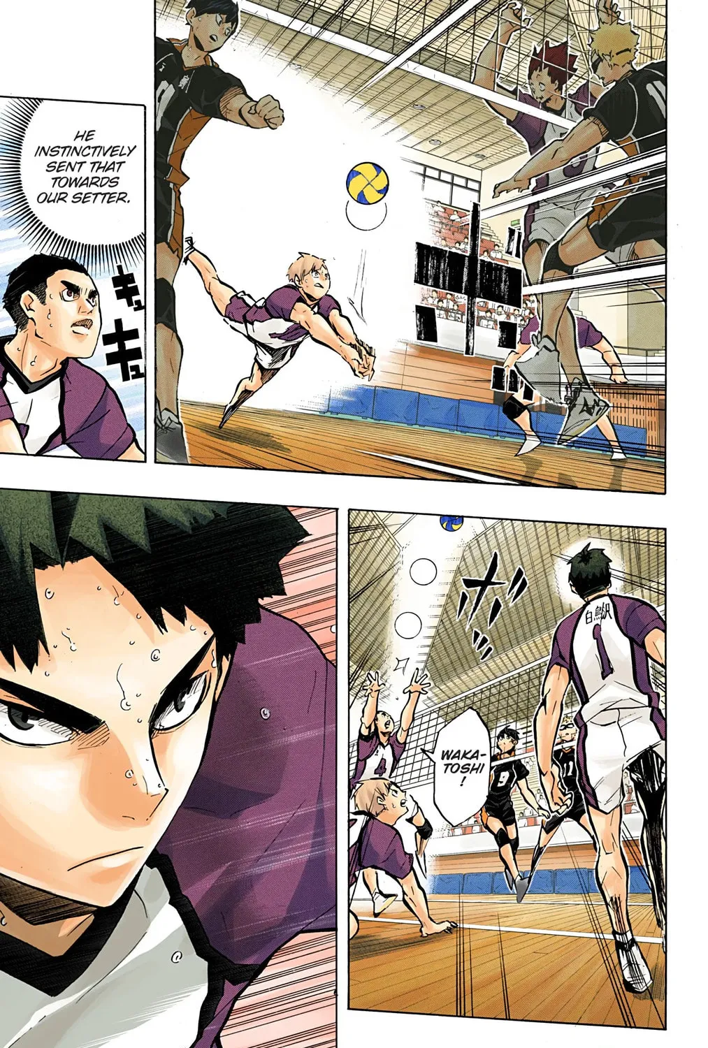 Read Haikyu!! (Official Colored) (Colored) chapter 159 image 20 on Lezhin