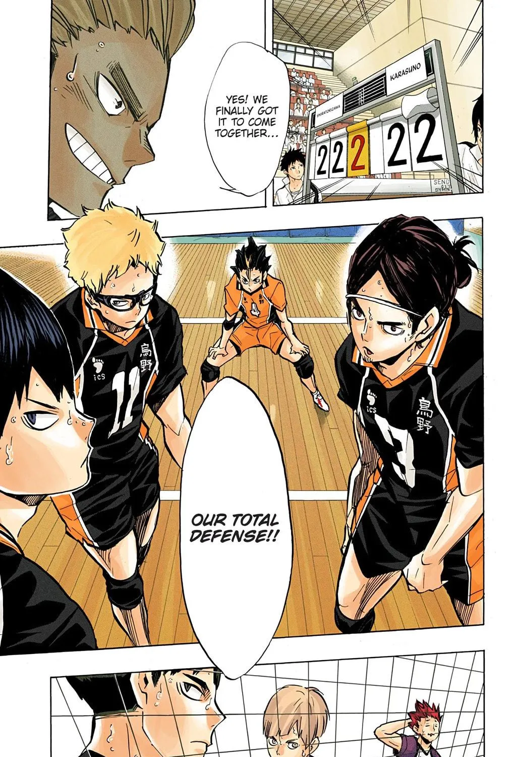Read Haikyu!! (Official Colored) (Colored) chapter 159 image 34 on Lezhin