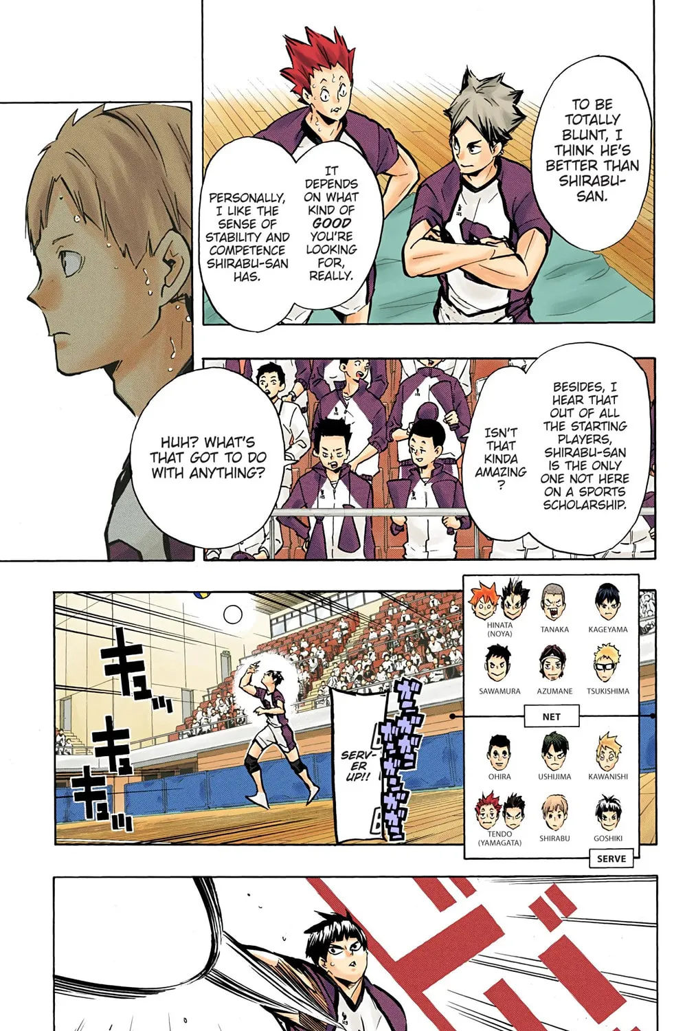 Read Haikyu!! (Official Colored) (Colored) chapter 159 image 8 on Lezhin