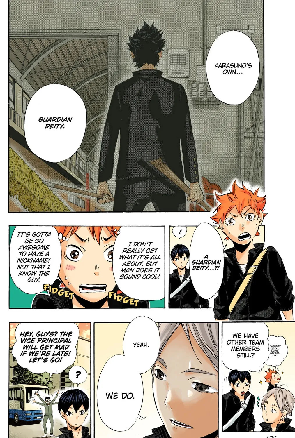Read Haikyu!! (Official Colored) (Colored) chapter 16 image 2 on Lezhin