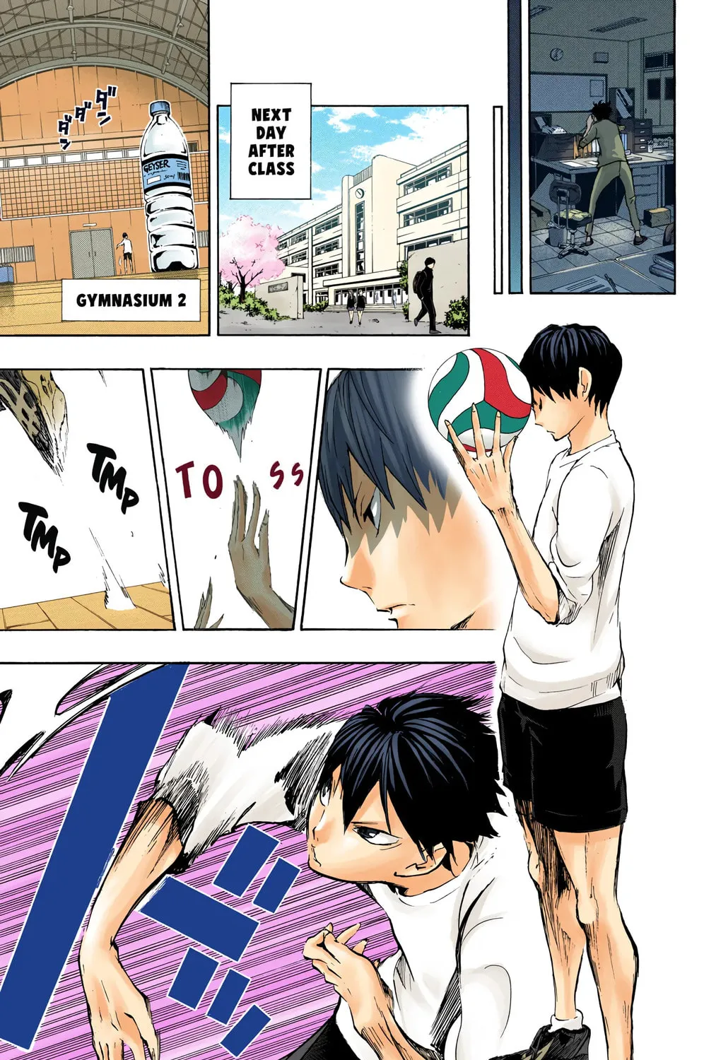 Read Haikyu!! (Official Colored) (Colored) chapter 16 image 32 on Lezhin