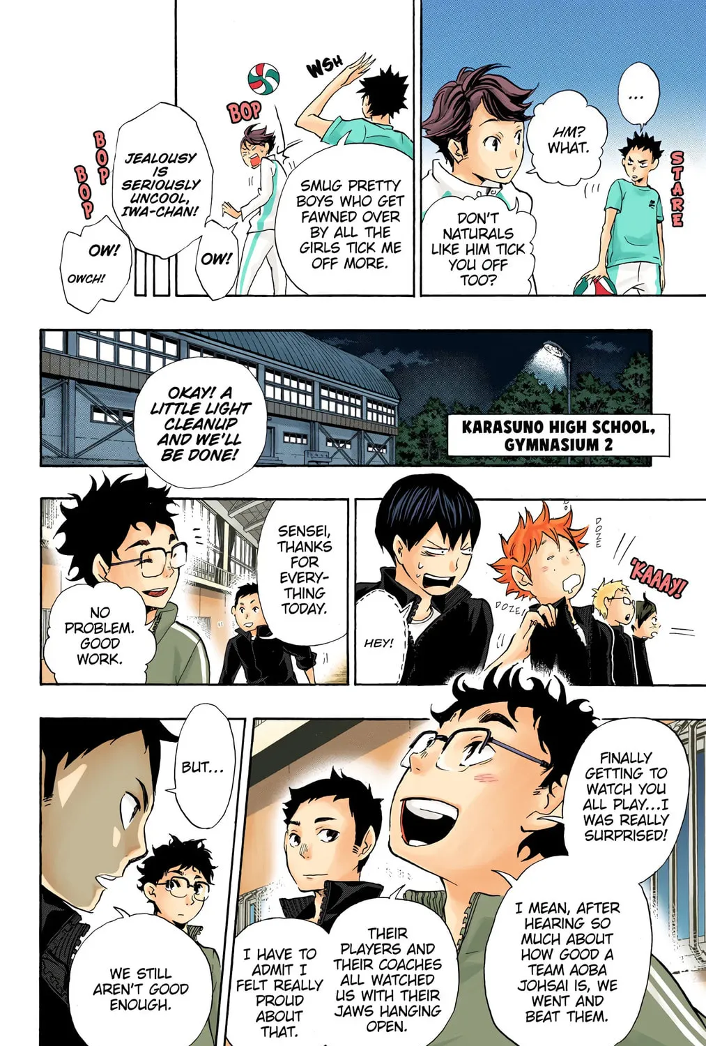 Read Haikyu!! (Official Colored) (Colored) chapter 16 image 6 on Lezhin