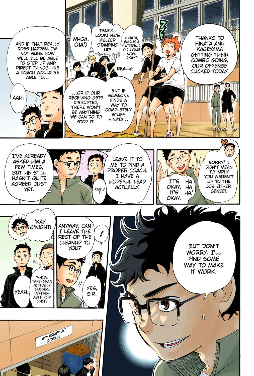 Read Haikyu!! (Official Colored) (Colored) chapter 16 image 8 on Lezhin
