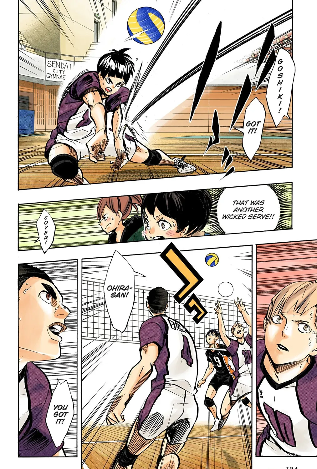 Read Haikyu!! (Official Colored) (Colored) chapter 160 image 14 on Lezhin