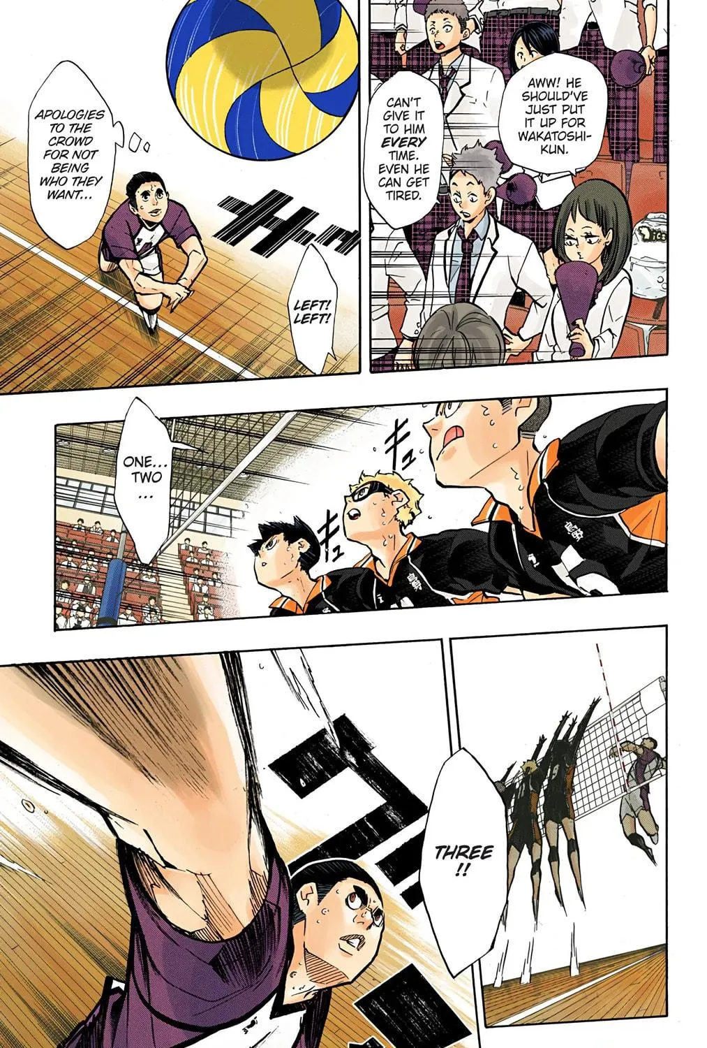 Read Haikyu!! (Official Colored) (Colored) chapter 160 image 16 on Lezhin
