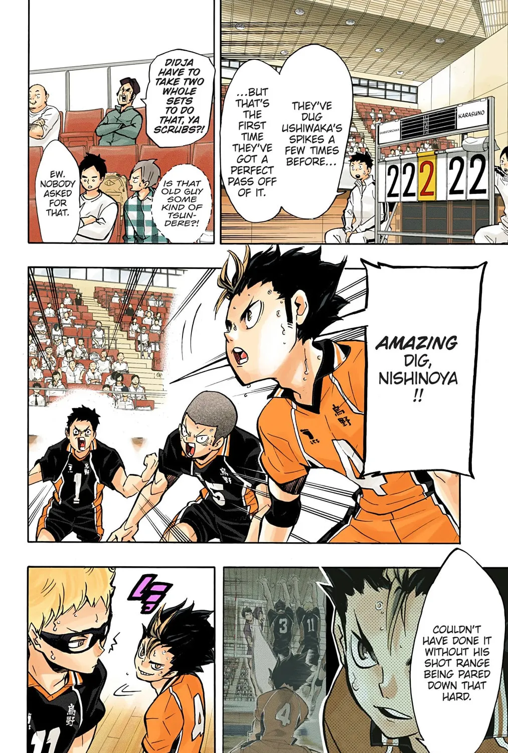 Read Haikyu!! (Official Colored) (Colored) chapter 160 image 2 on Lezhin
