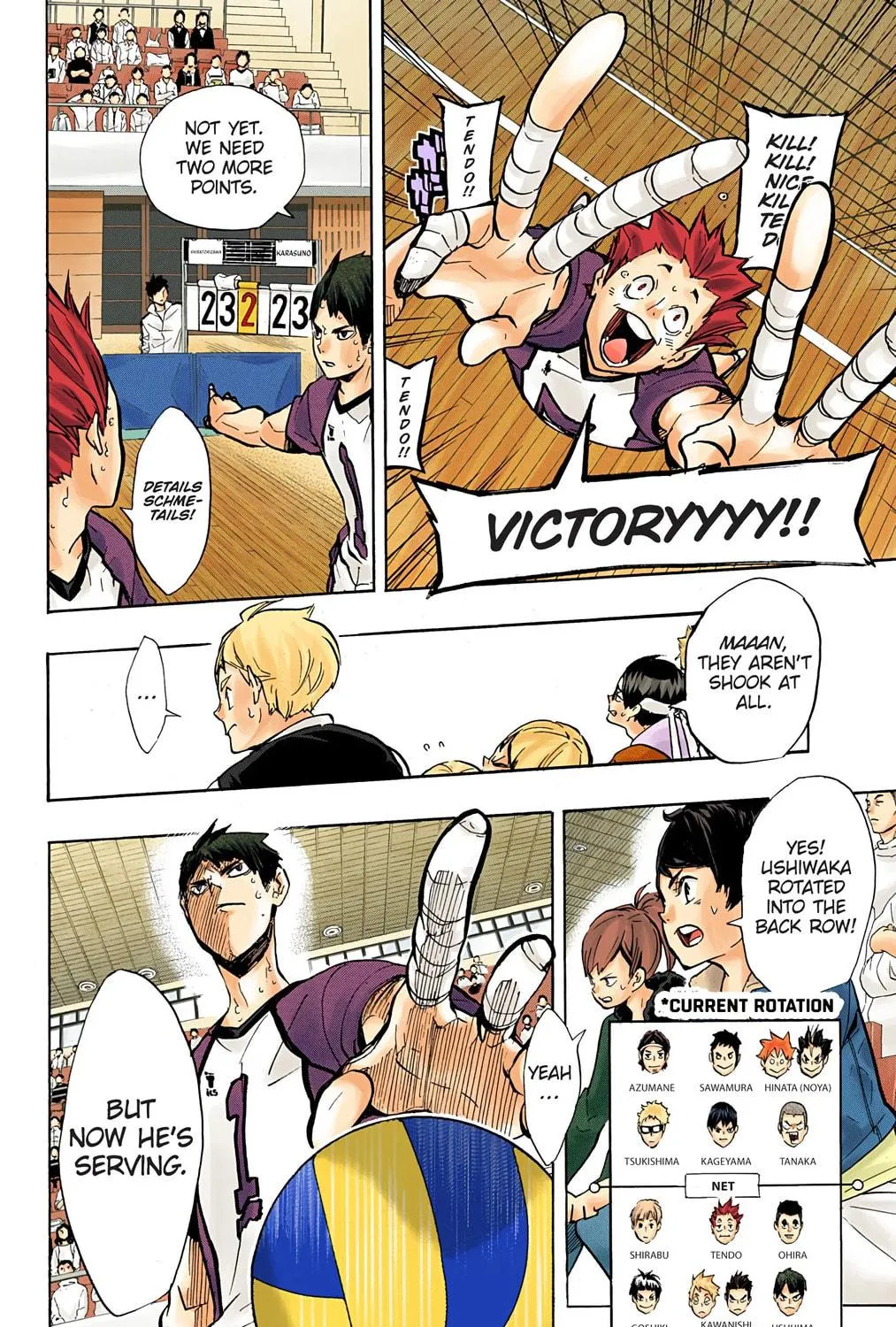 Read Haikyu!! (Official Colored) (Colored) chapter 160 image 22 on Lezhin