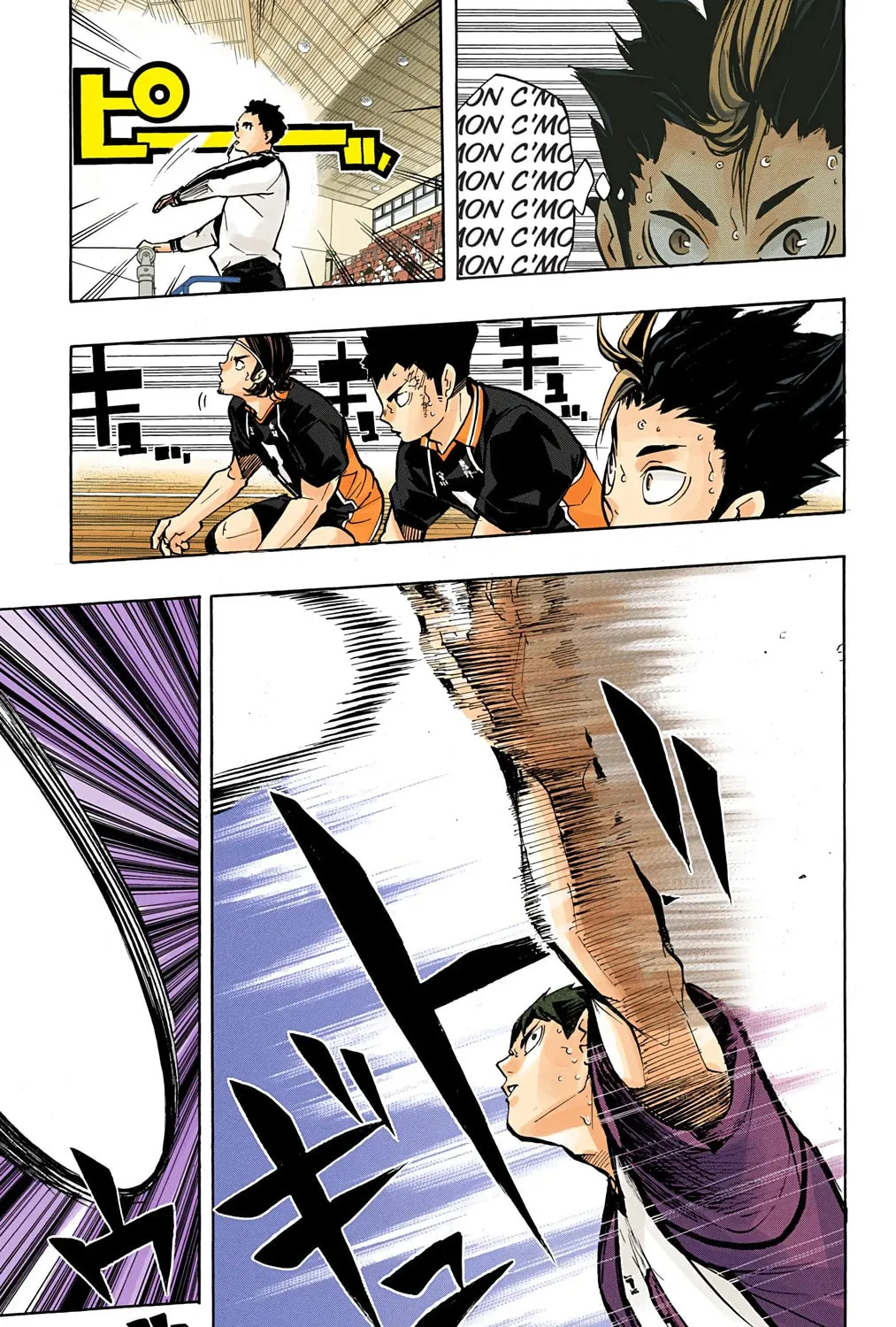 Read Haikyu!! (Official Colored) (Colored) chapter 160 image 24 on Lezhin