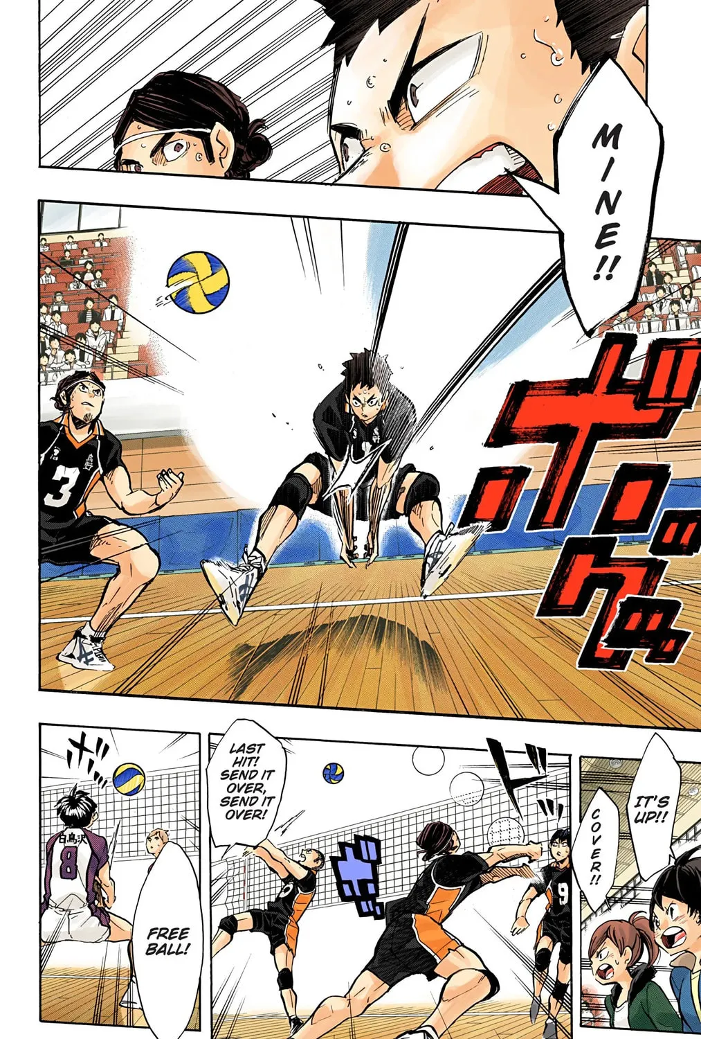 Read Haikyu!! (Official Colored) (Colored) chapter 160 image 26 on Lezhin