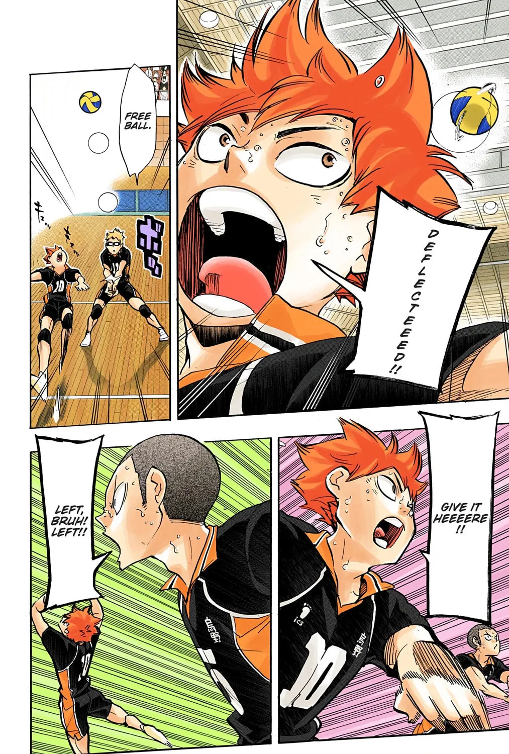 Read Haikyu!! (Official Colored) (Colored) chapter 161 image 14 on Lezhin