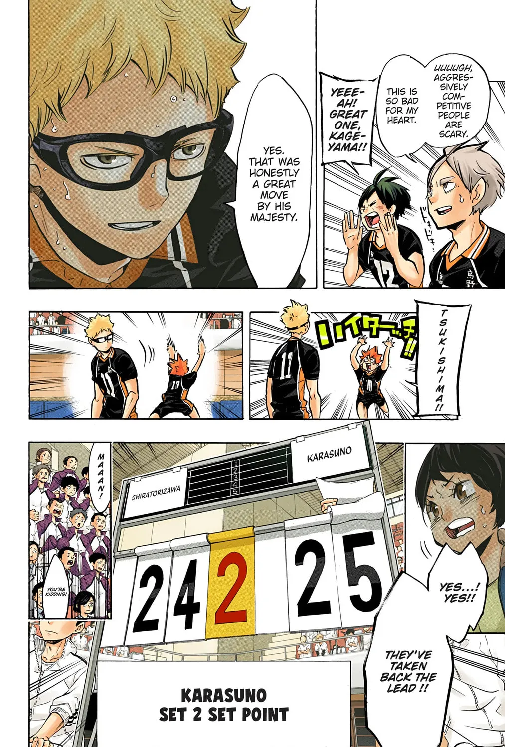 Read Haikyu!! (Official Colored) (Colored) chapter 161 image 18 on Lezhin